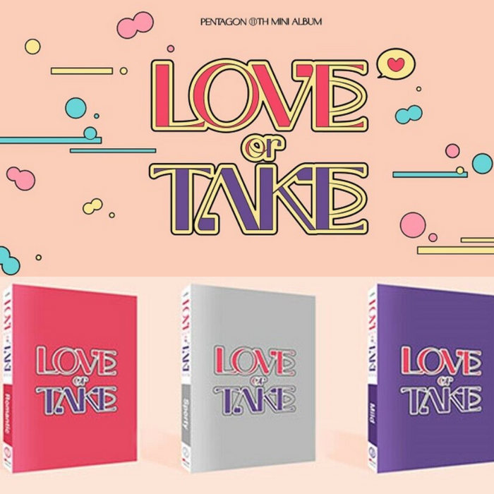 KPop Album PENTAGON - 11TH MINI ALBUM [LOVE OR TAKE]