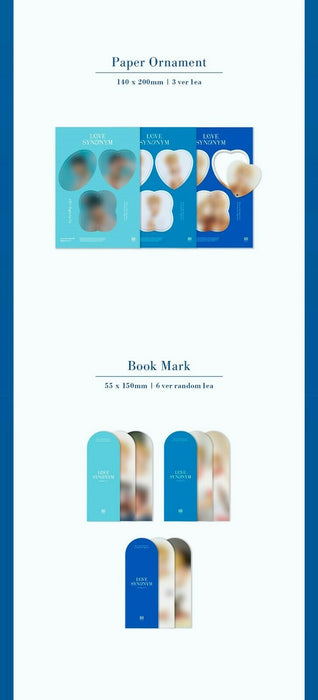 Kpop Album WONHO - [ Love Synonym #2 : Right for Us ] Part. 2 Album